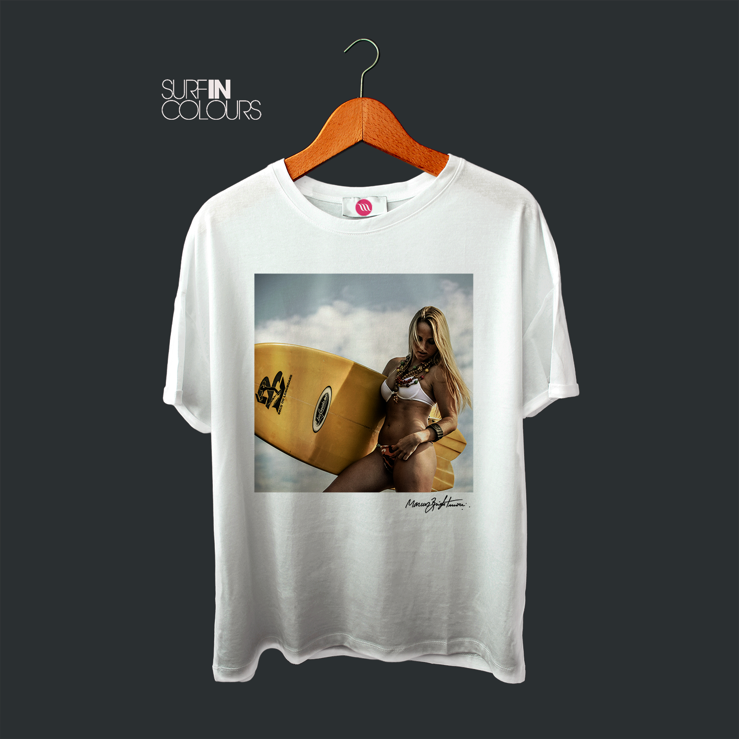 Unisex t-shirt Surf Girl 2