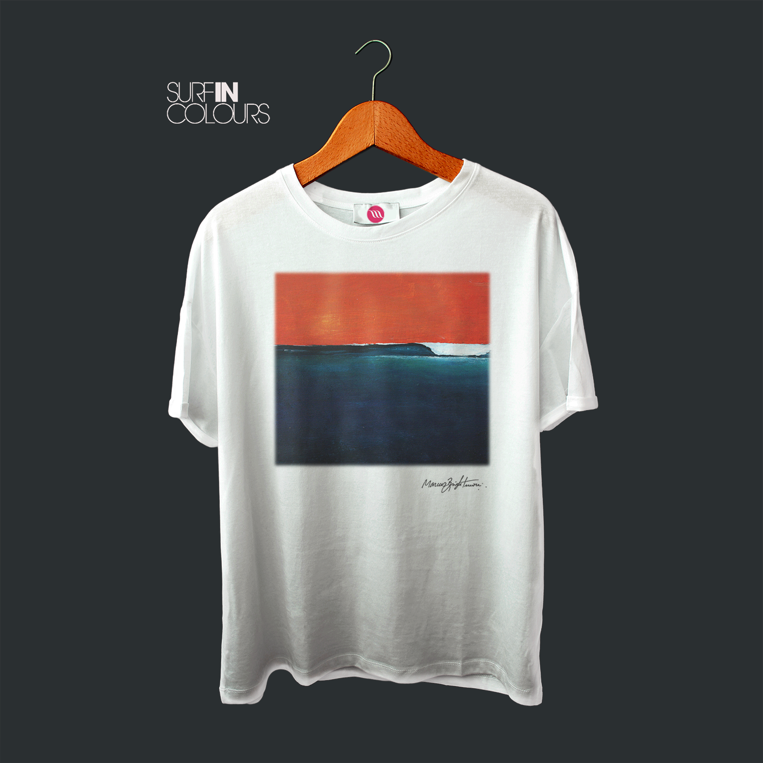 Unisex t-shirt Wave