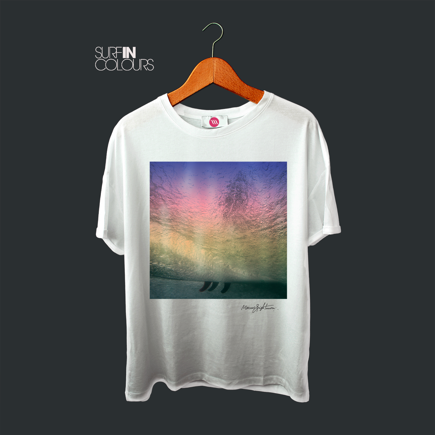 Unisex  t-shirt Under Water 1