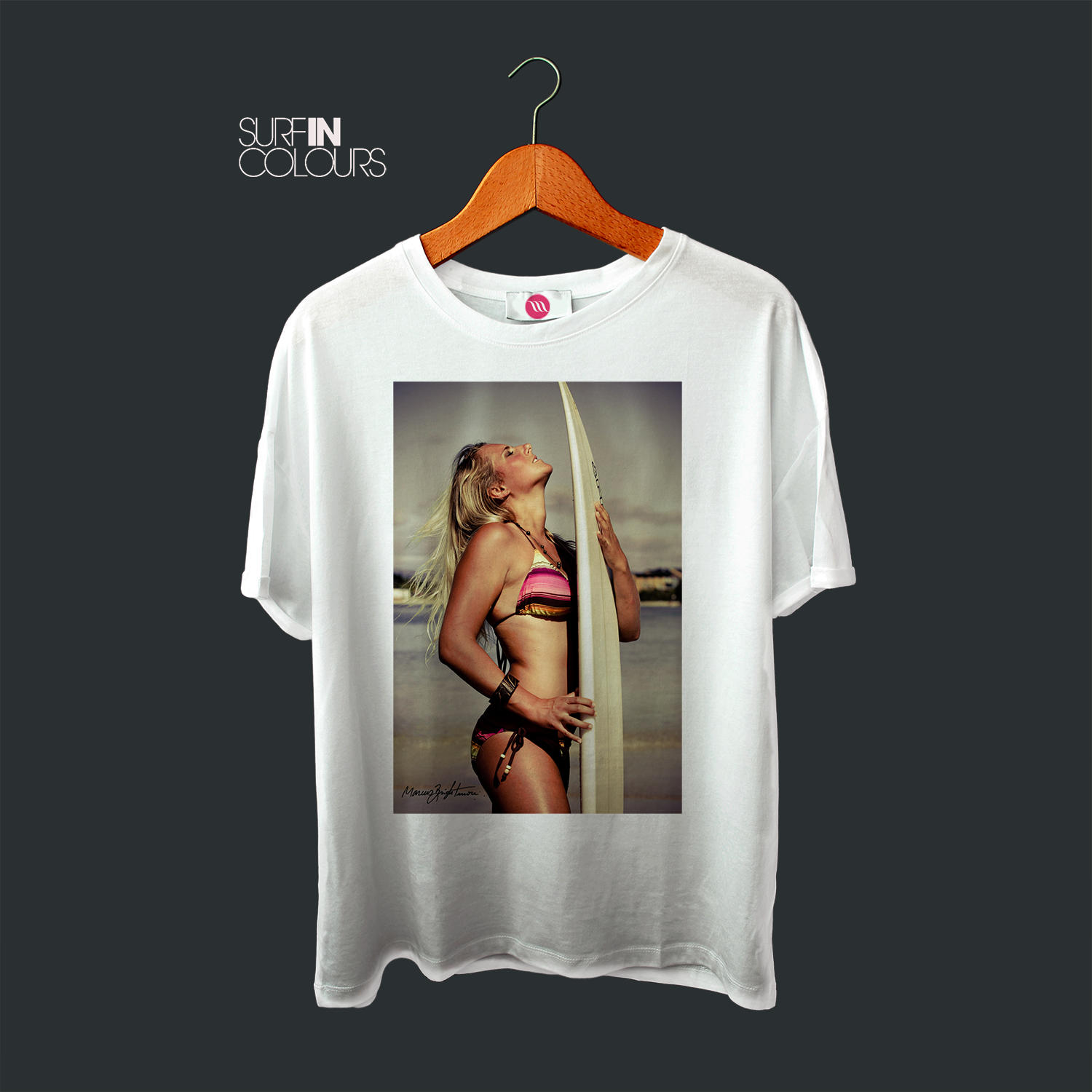 Unisex t-shirt Surf Girl