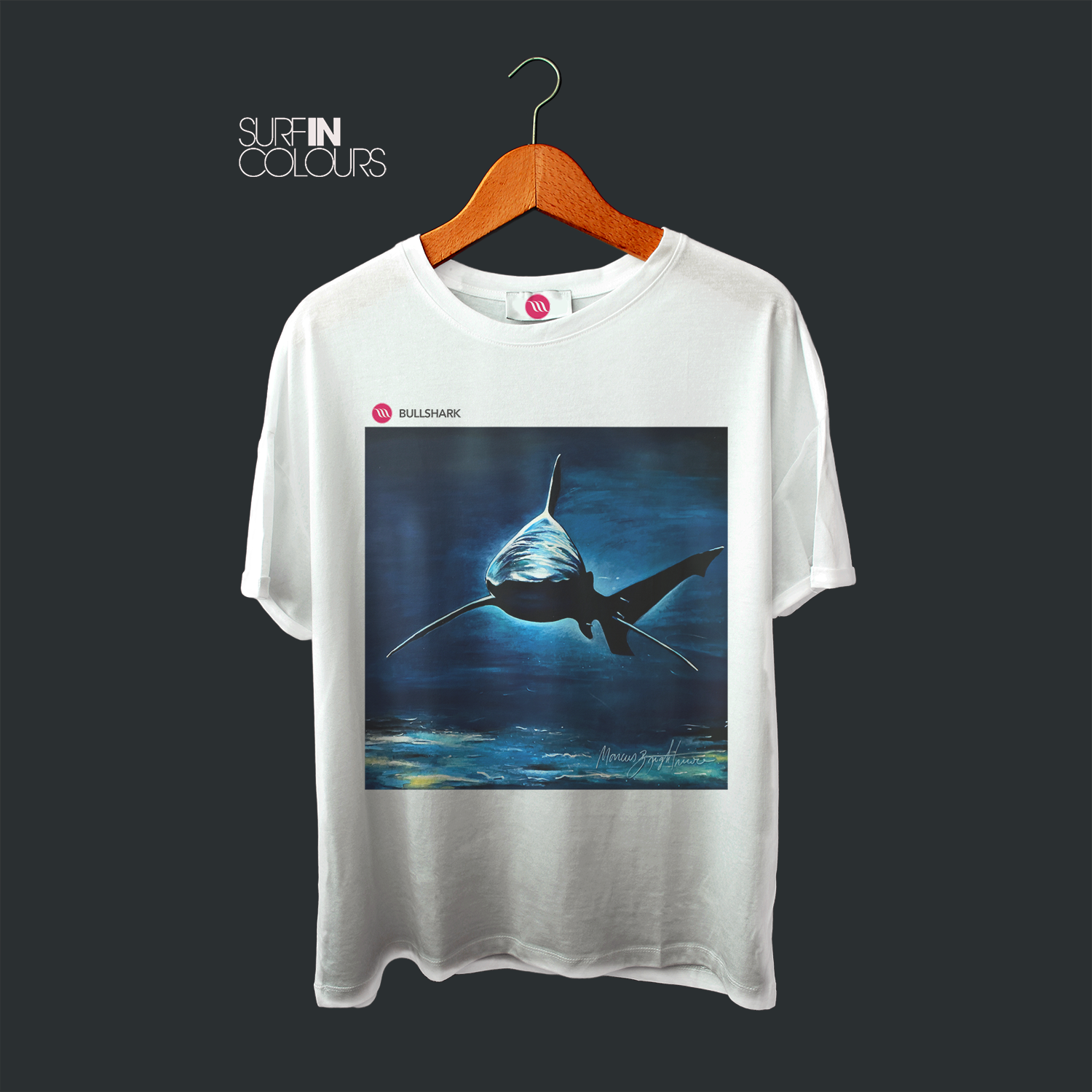 Unisex t-shirt Bullshark